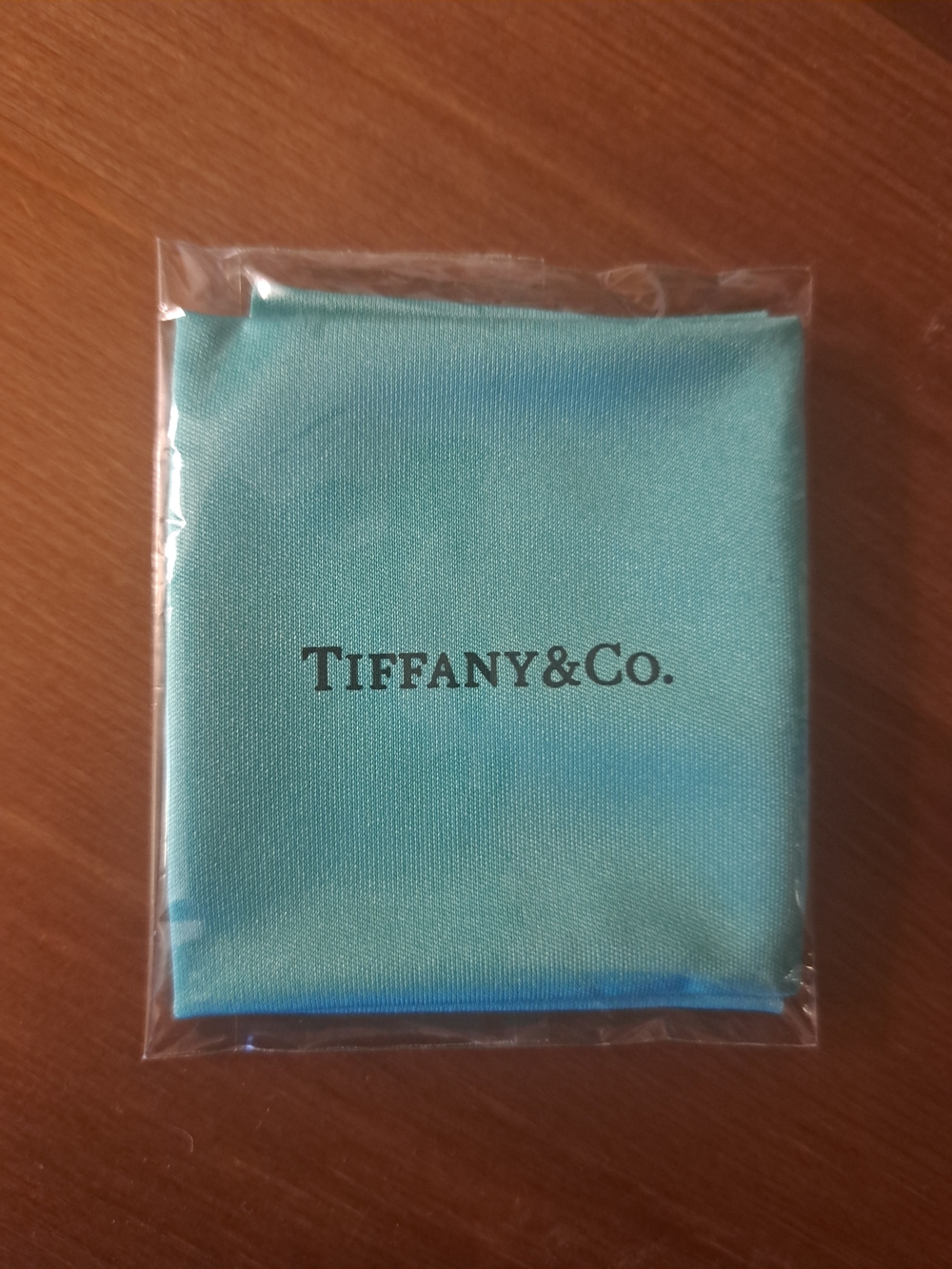 Tiffany & Co. Jewelry/Silver Polishing Cloth - Light Blue